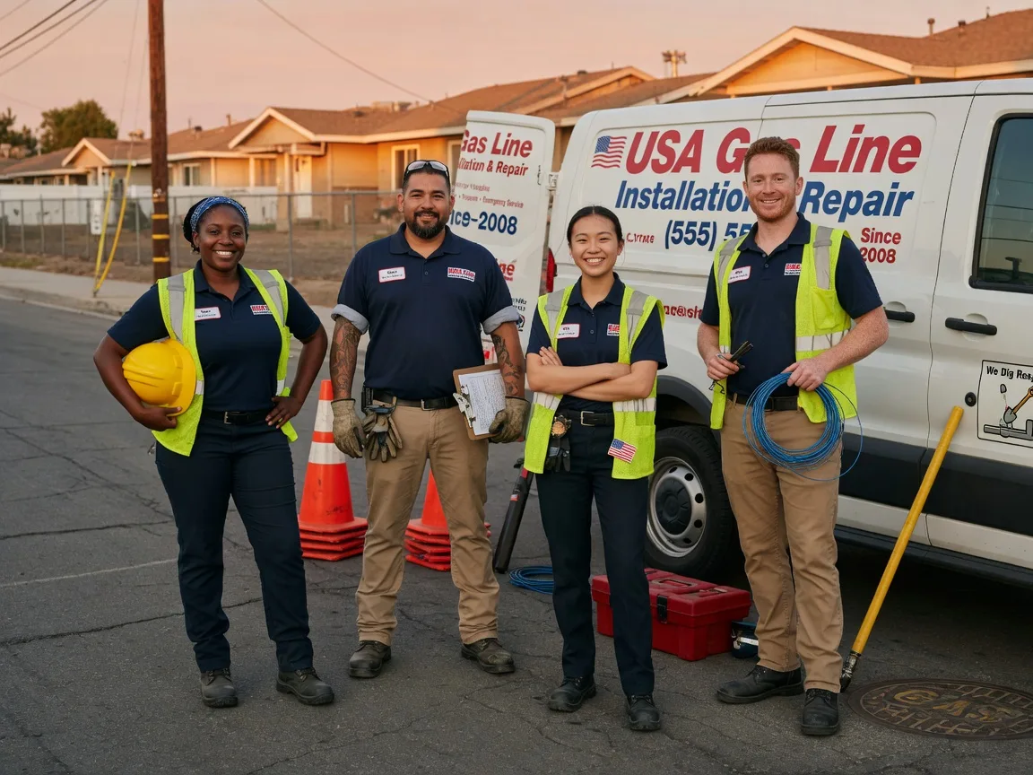 Gas Line Installation company in Nazareth, MI